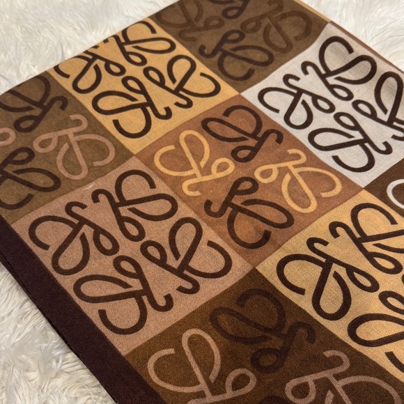 Loewe Multicolor Patterned Scarf - Picture 2 of 7